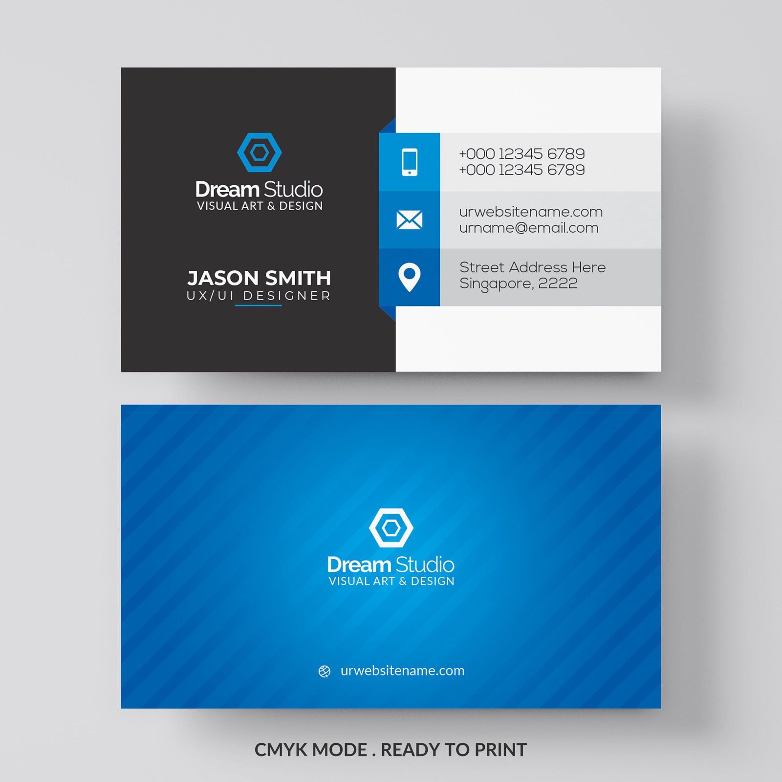 Business Card PSD Template Pro